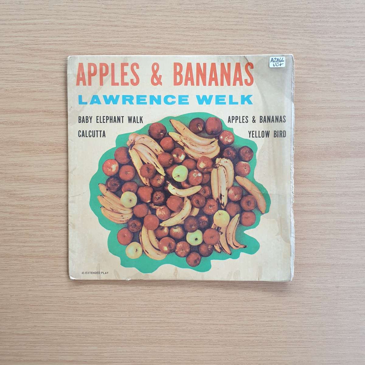 Lawrence Welk And His Orchestra  Apples And Bananas | Vinyl 7" Single | (VG+)