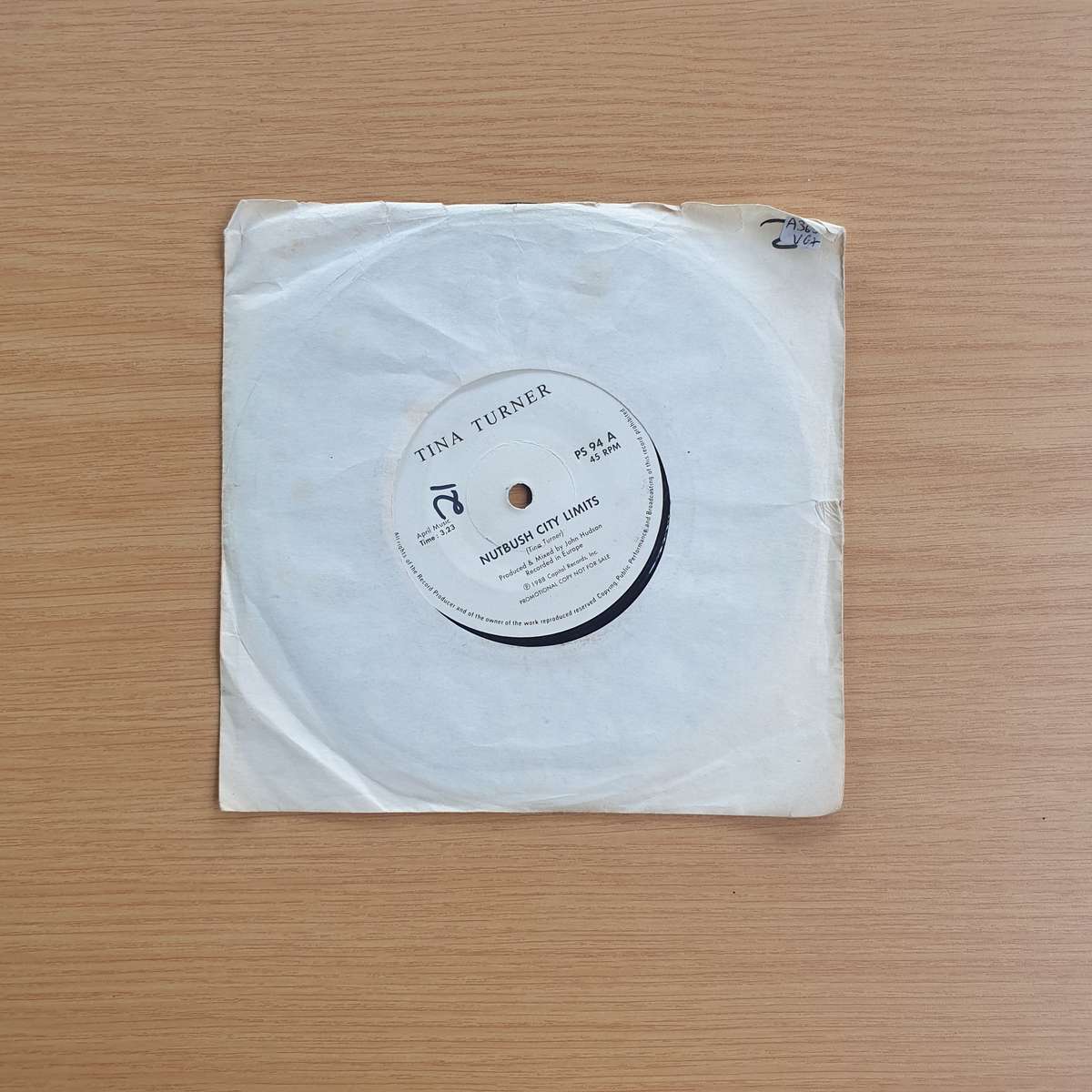 Tina Turner - Nutbush City Limits / Addicted to love    | Vinyl 7" Single | (VG+)