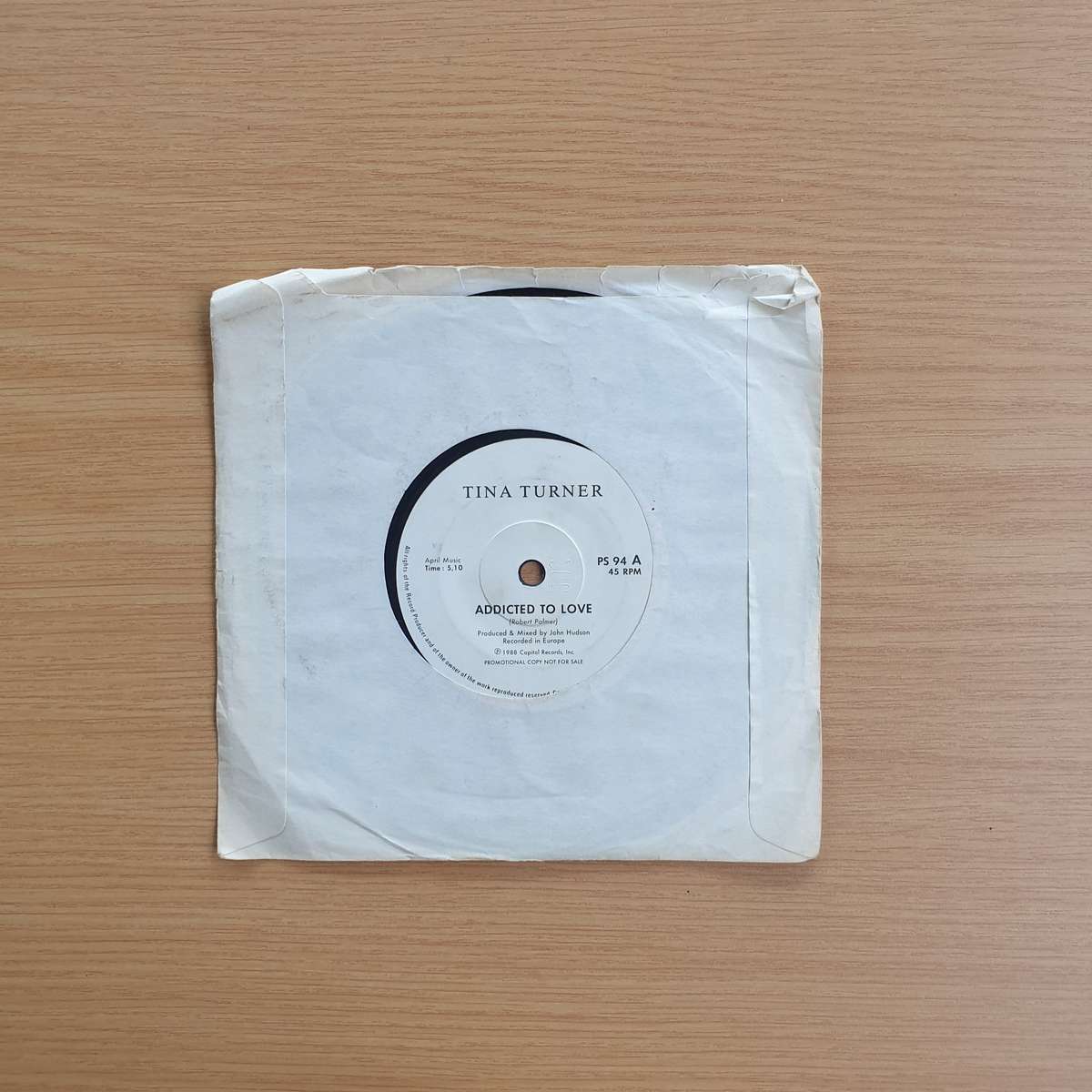 Tina Turner - Nutbush City Limits / Addicted to love    | Vinyl 7" Single | (VG+)