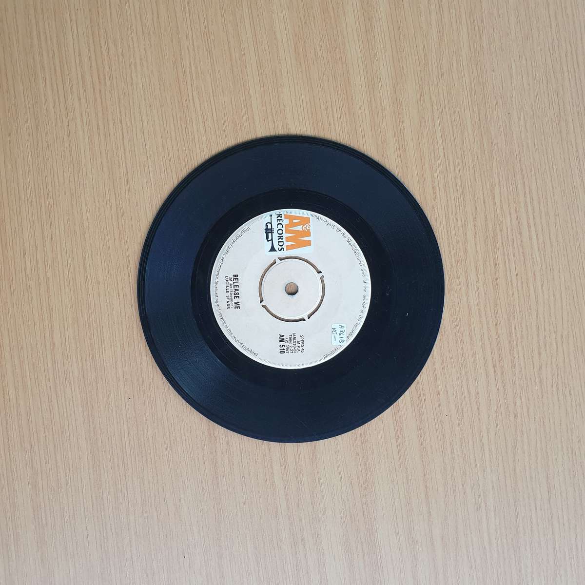 Lucille Starr  The French Song / Release Me| Vinyl 7" Single | (VG-)
