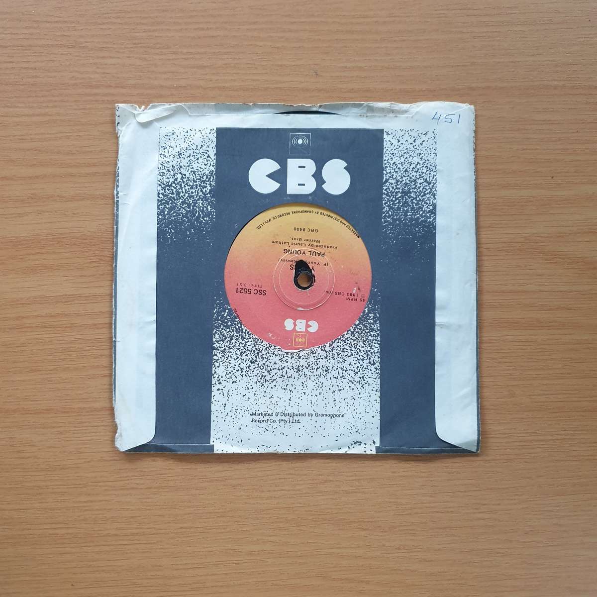 Paul Young  Come Back And Stay | Vinyl 7" Single | (VG+)