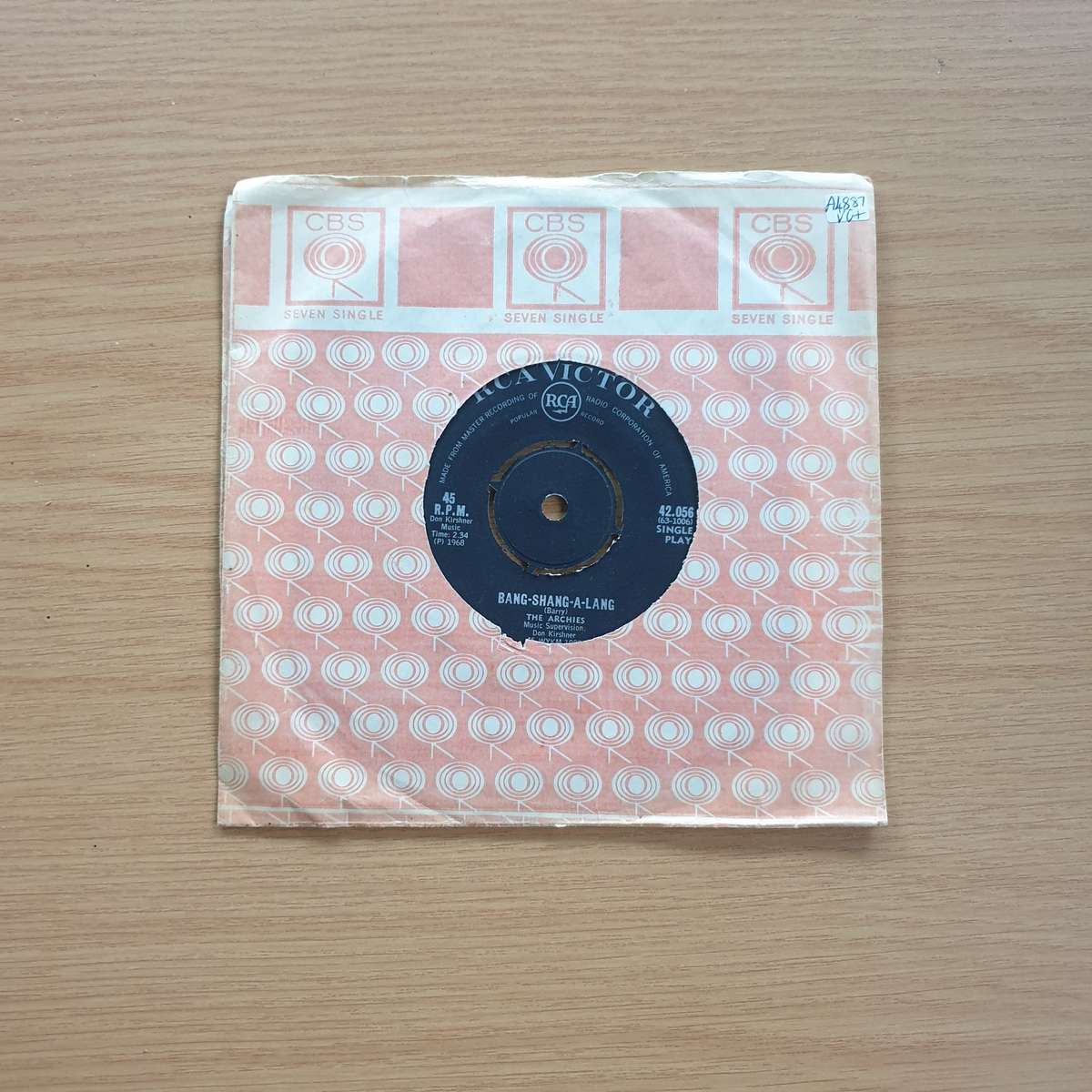The Archies  Bang-Shang-A-Lang / Truck Driver | Vinyl 7" Single | (VG+)