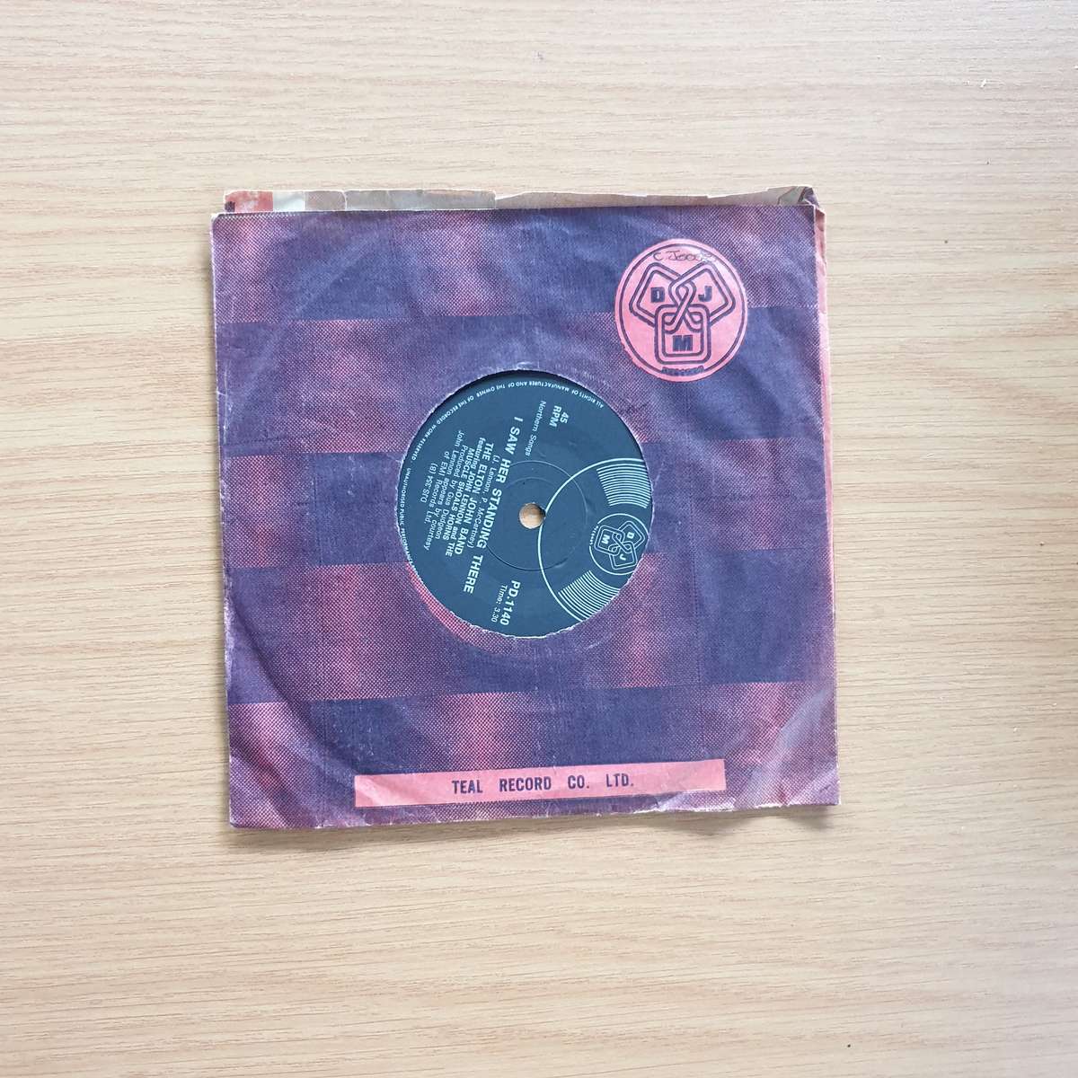 The Elton John Band  Philadelphia Freedom | Vinyl 7" Single | (VG+)