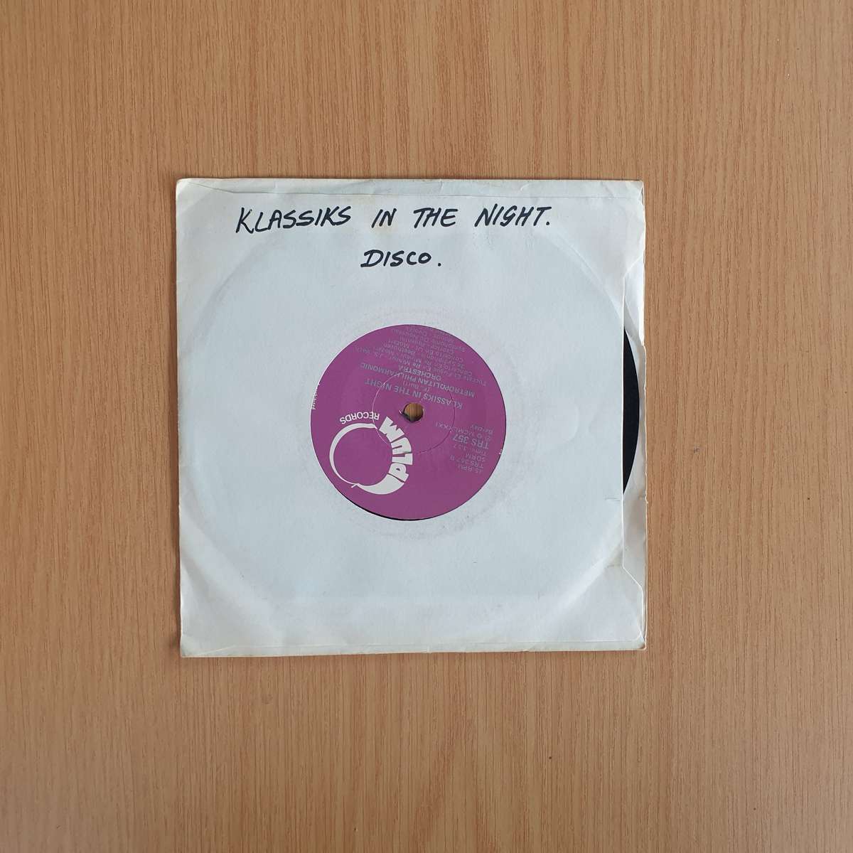 The Metropolitan Philharmonic Orchestra  Klassiks In The Night | Vinyl 7" Single | (VG+)