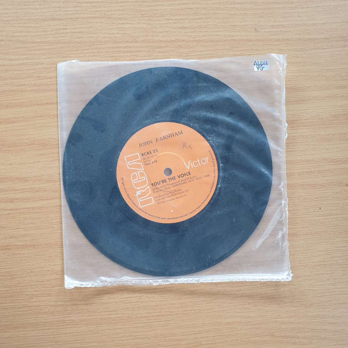 John Farnham  You're The Voice | Vinyl 7" Single | (VG)