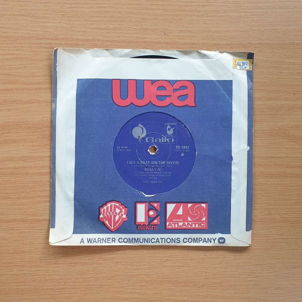 Boney M.  I See A Boat (On The River) / My Friend Jack | Vinyl 7" Single | (VG+)