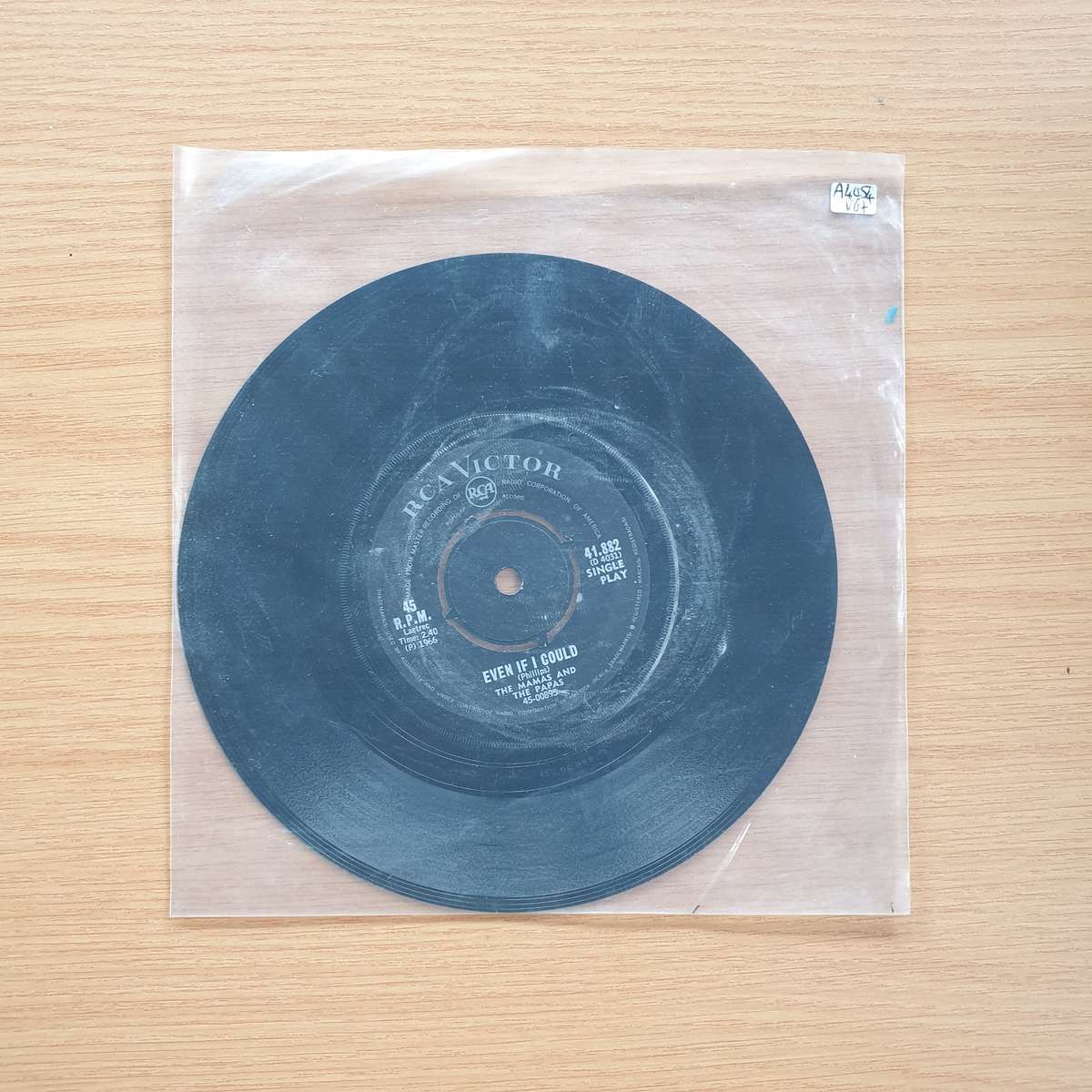 The Mamas & The Papas  I Saw Her Again / Even If I Could | Vinyl 7" Single | (VG+)