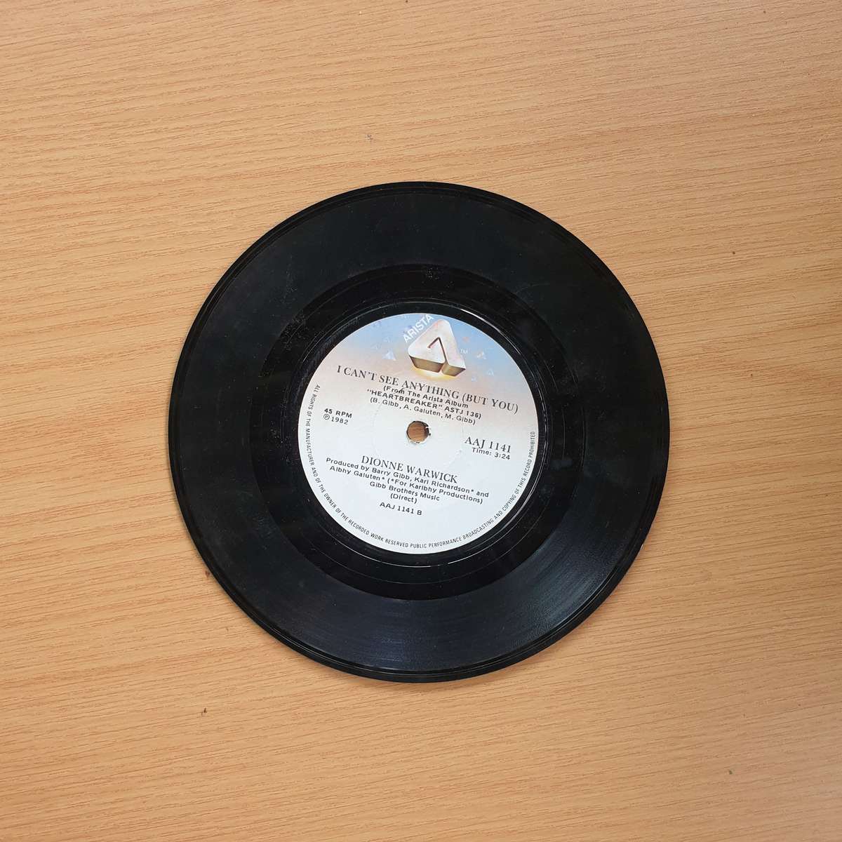 Dionne Warwick  Heartbreaker | Vinyl 7" Single | (VG+)