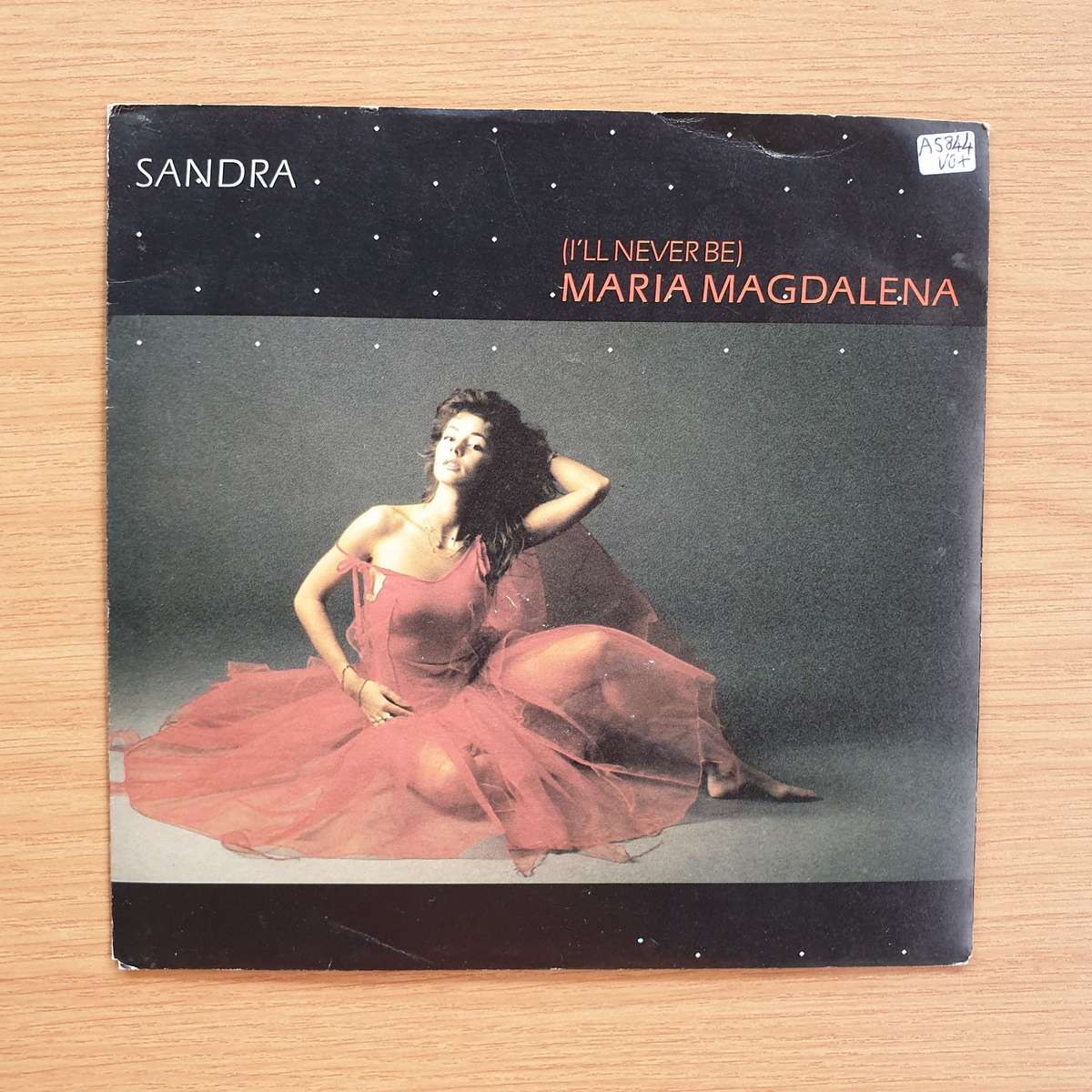 Sandra - I'll Never Be Maria Magdalena / Party Games Instrumental   | Vinyl 7" Single | (VG+)