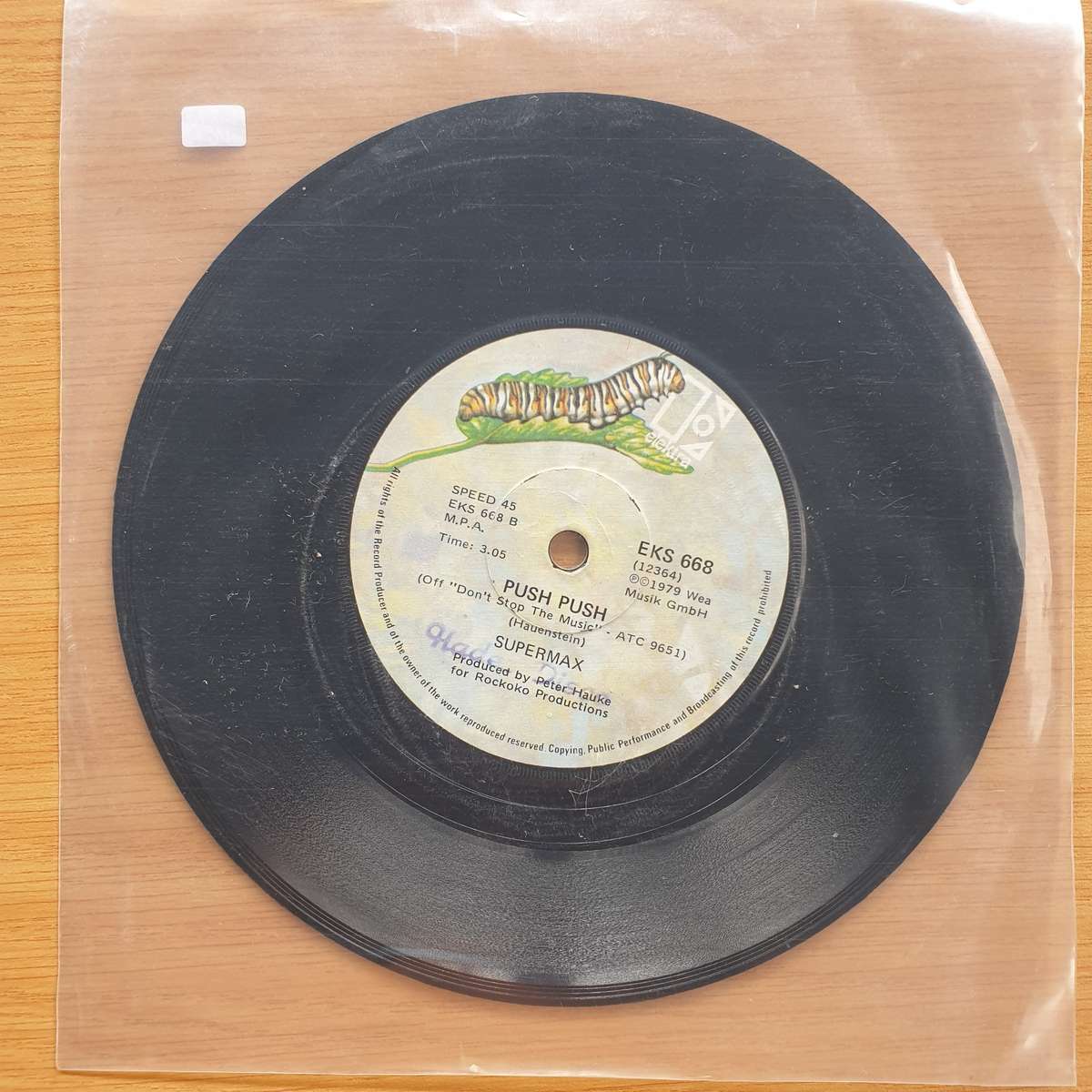 Supermax  It Ain't Easy / Push Push   | Vinyl 7" Single | (VG+)