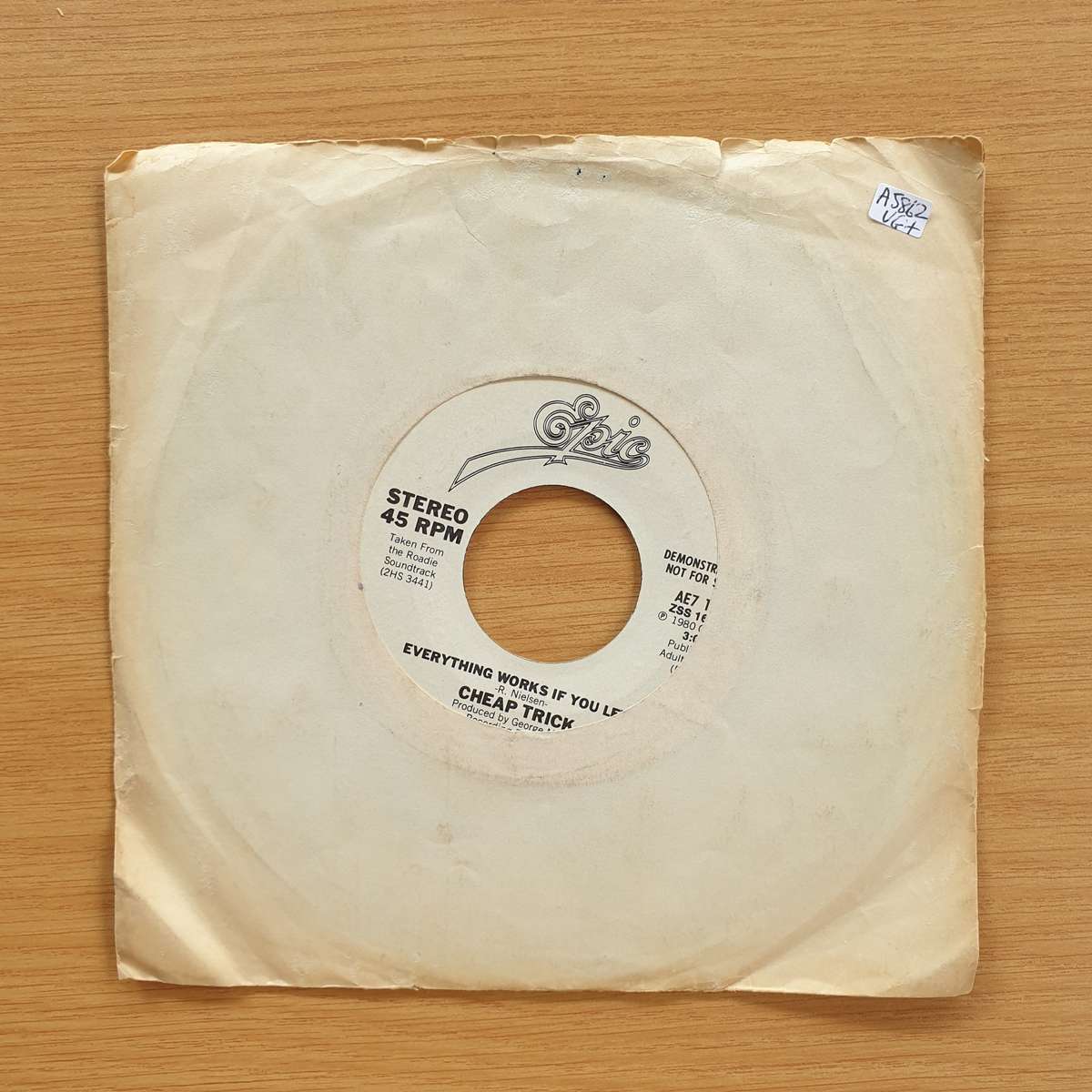 Cheap Trick  Everything Works If You Let It | Vinyl 7" Single | (VG+)