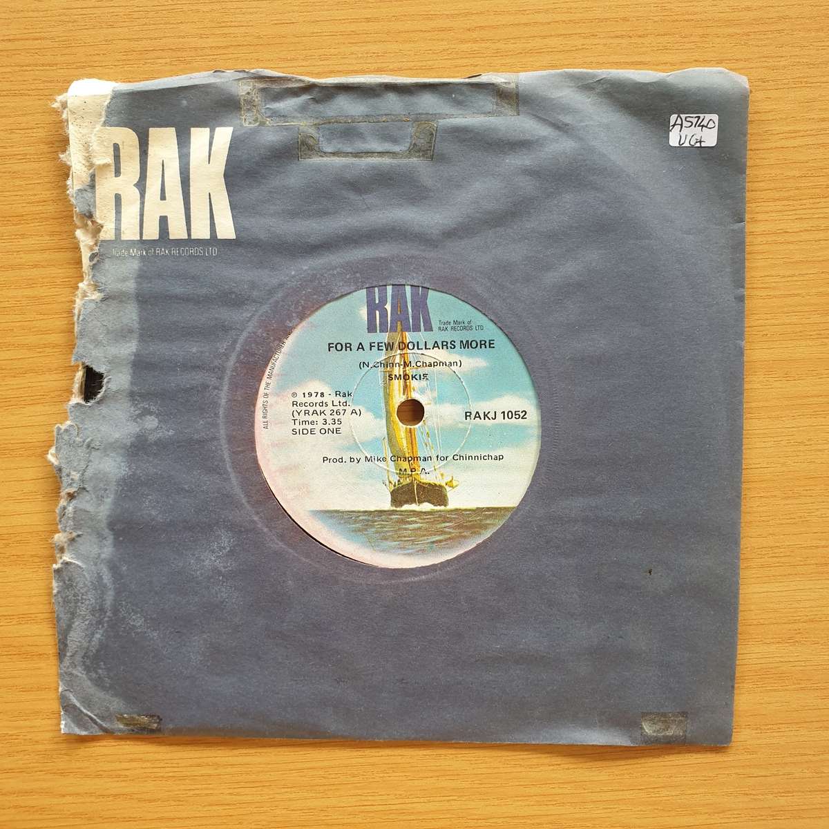 Kenny   Baby I Love You, OK!   | Vinyl 7" Single | (VG+)