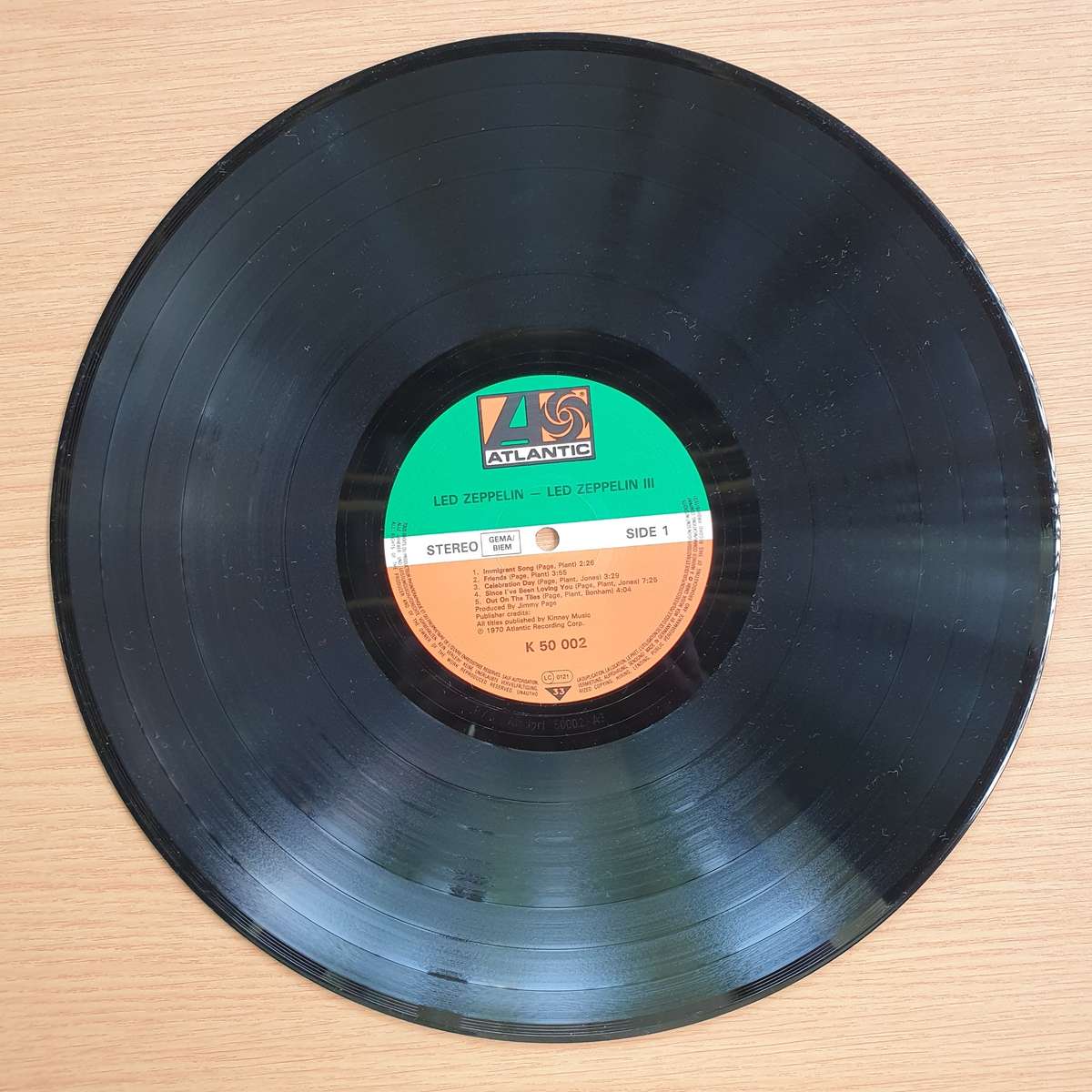 Led Zeppelin  Led Zeppelin III (Germany) | LP | VG+