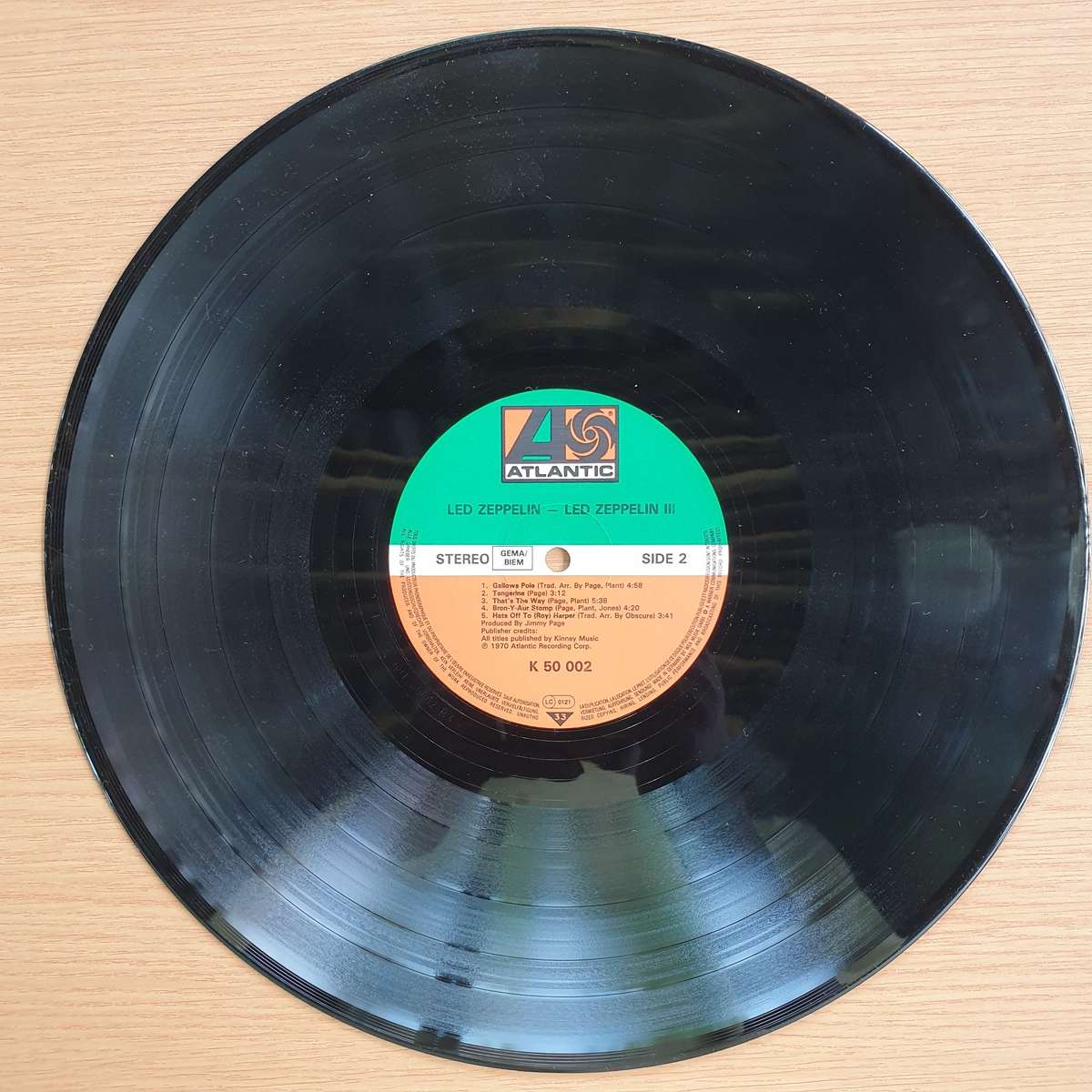 Led Zeppelin  Led Zeppelin III (Germany) | LP | VG+