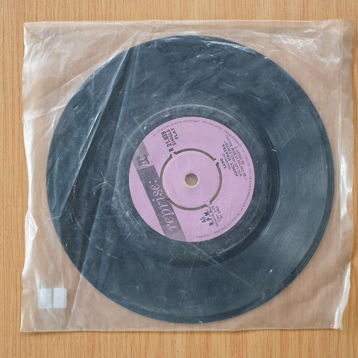 Nancy Sinatra  Bang, Bang / The Shadow Of Your Smile | Vinyl 7" Single | (VG)