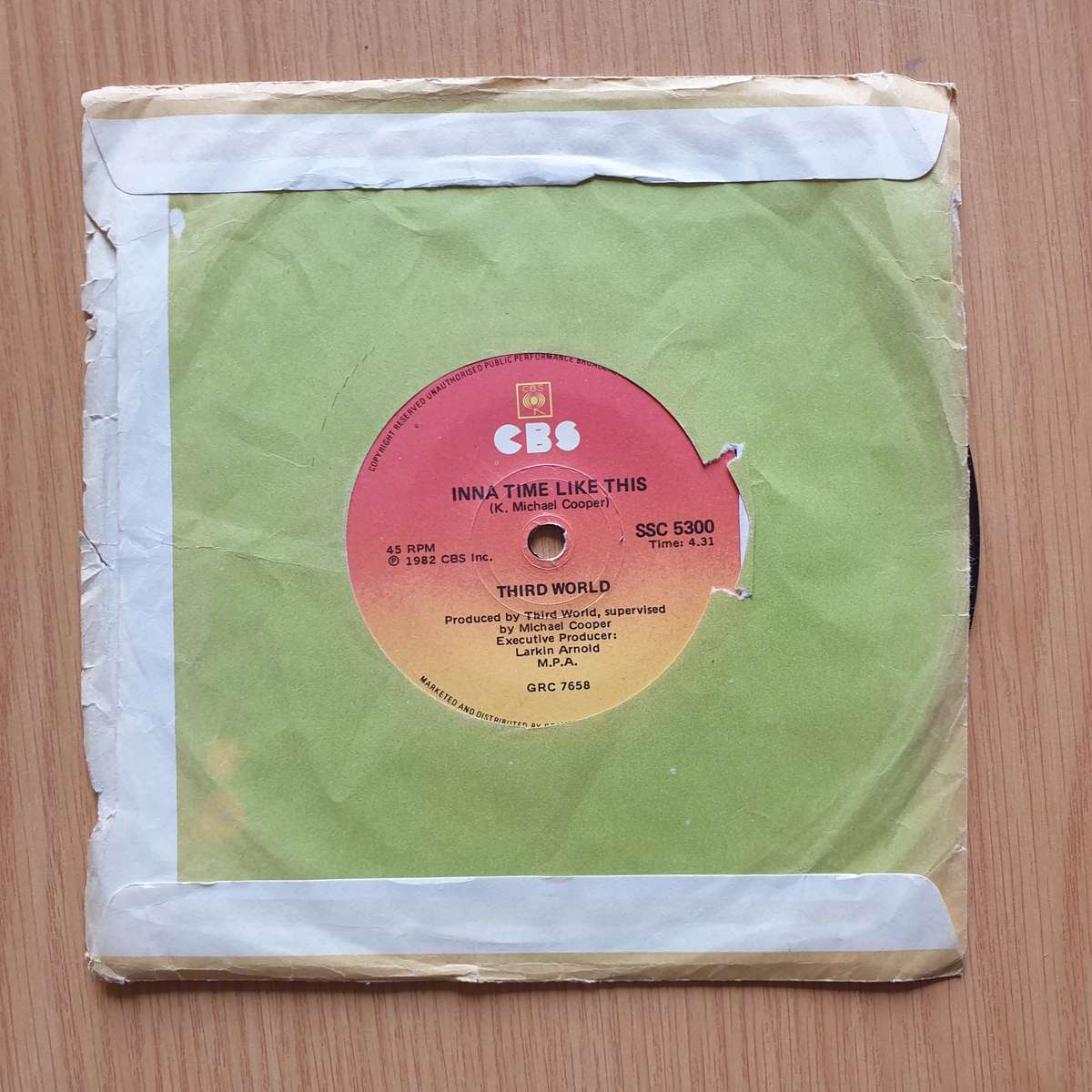 Third World  Try Jah Love | Vinyl 7" Single | (VG+)
