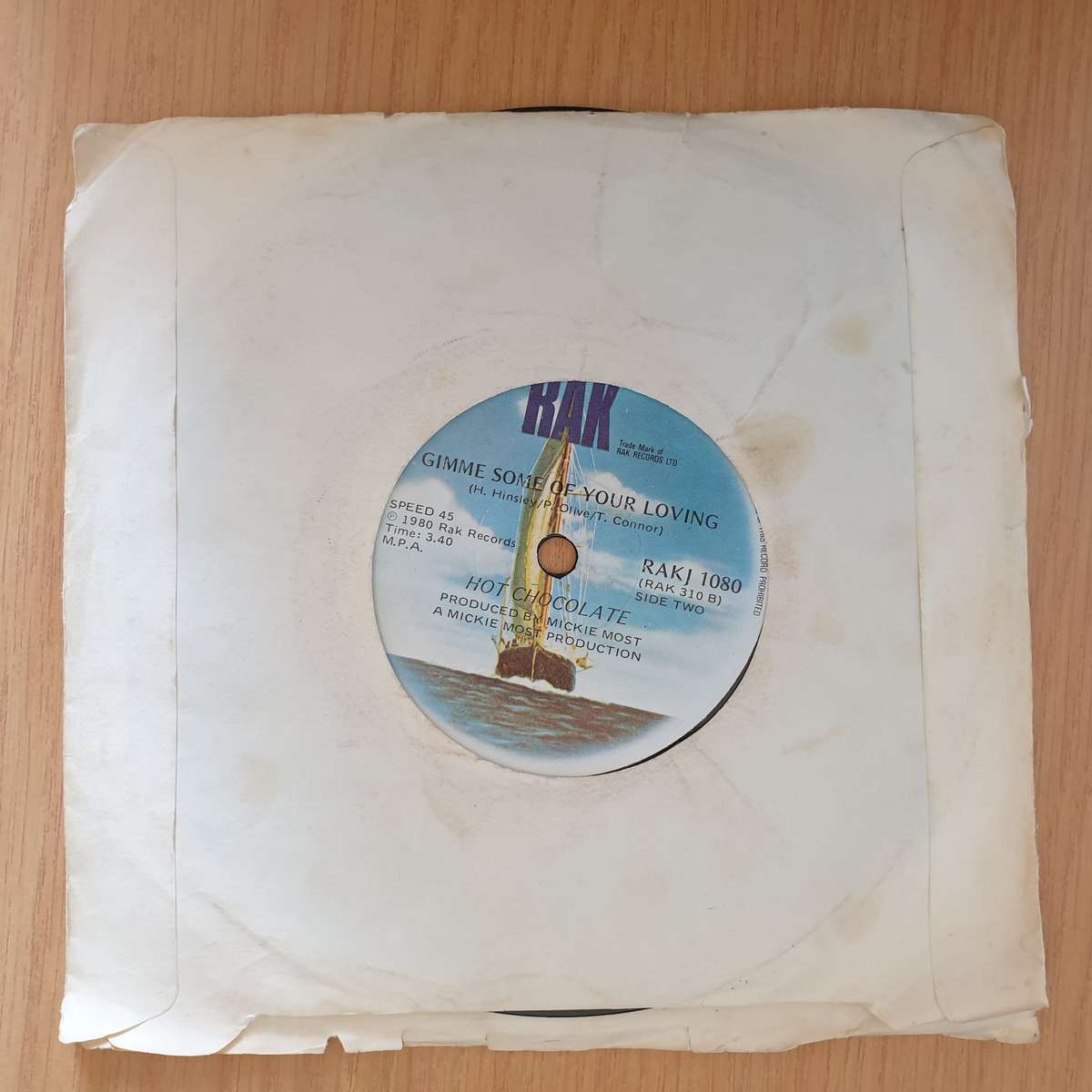 Hot Chocolate  No Doubt About It   | Vinyl 7" Single | (VG+)