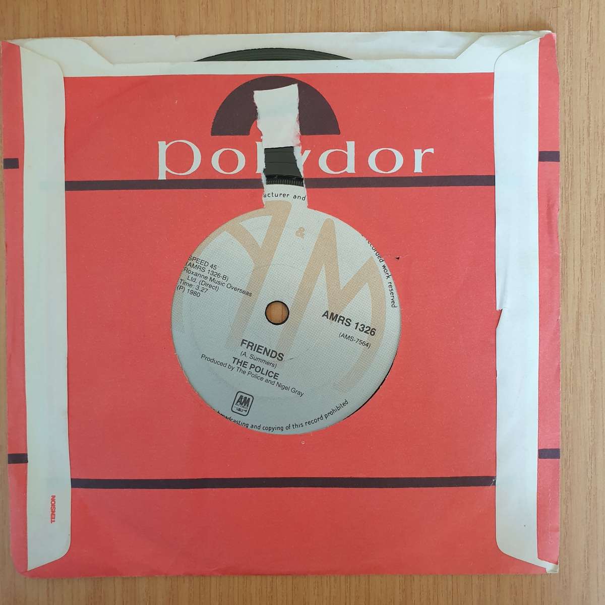 The Police  Don't Stand So Close To Me   | Vinyl 7" Single | (VG+)