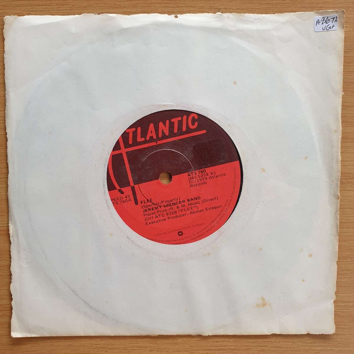 Jeremy Spencer Band - Flee / Travellin | Vinyl 7" Single | (VG+)