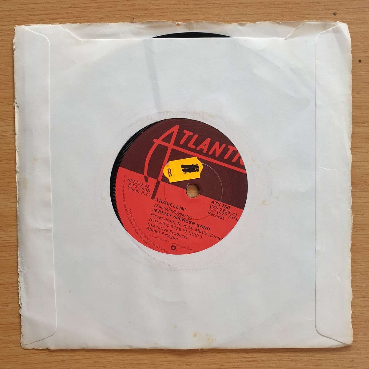 Jeremy Spencer Band - Flee / Travellin | Vinyl 7" Single | (VG+)