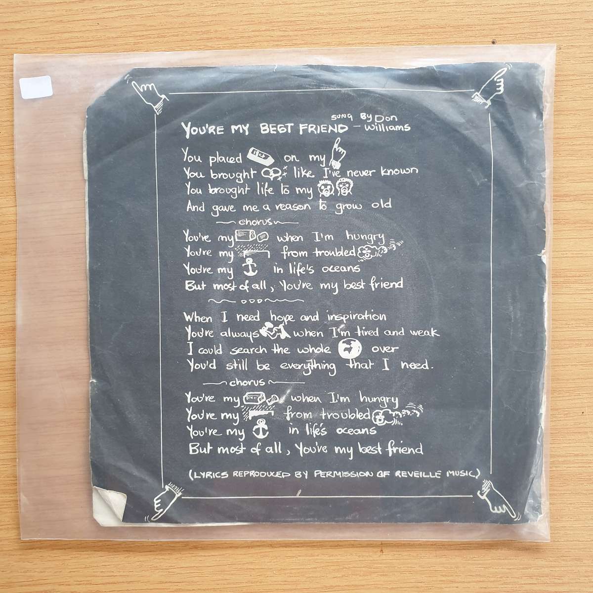Don Williams   You're My Best Friend / Expert In Everything  | Vinyl 7" Single | (VG+)