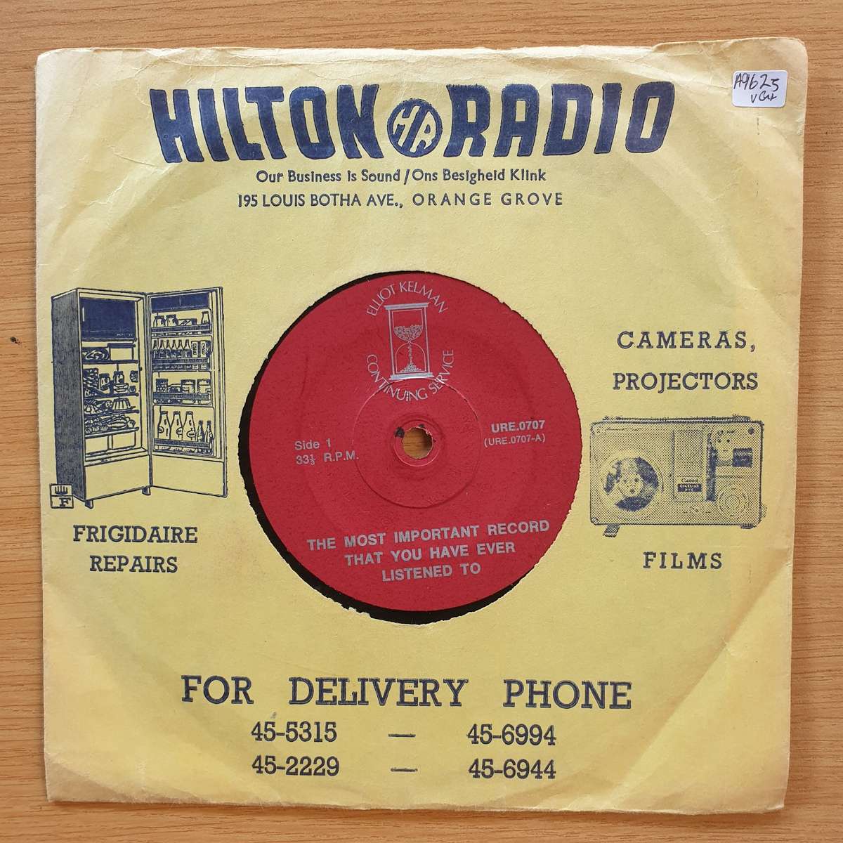 For Your Listening  Pleasure - La Gauajir / Evening Bells   | Vinyl 7" Single | (VG+)