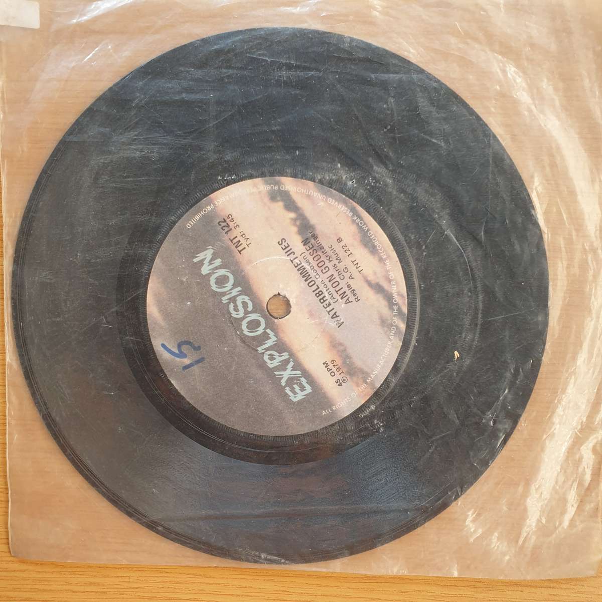Anton Goosen  Kruidjie-Roer-My-Nie    | Vinyl 7" Single | (VG+)
