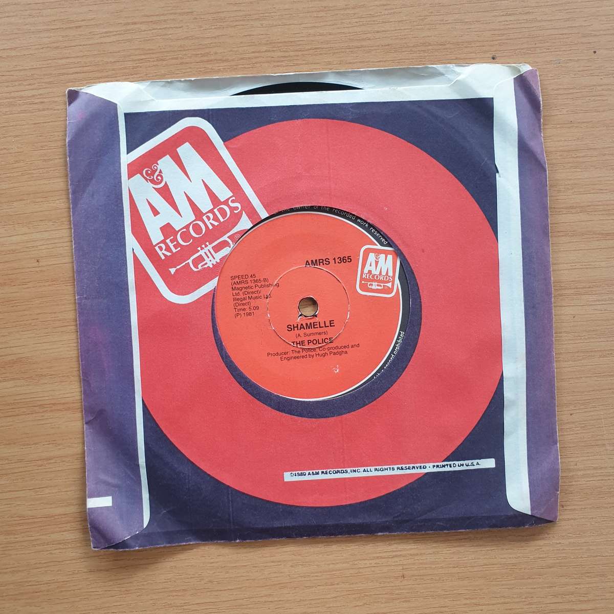 The Police  Every Little Thing She Does Is Magic | Vinyl 7" Single | (VG+)