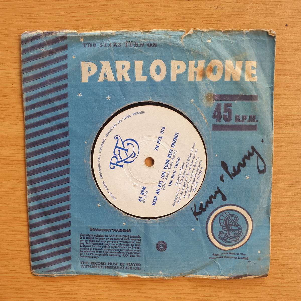 The Real Thing  You To Me Are Everything | Vinyl 7" Single | (VG+)