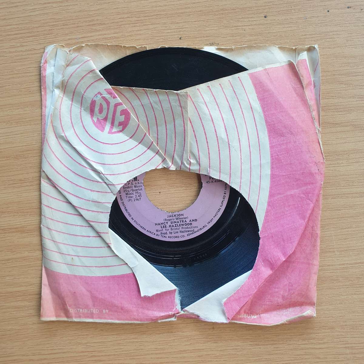 Nancy Sinatra / Nancy Sinatra & Lee Hazlewood  You Only Live Twice / Jackson | Vinyl 7" Single...