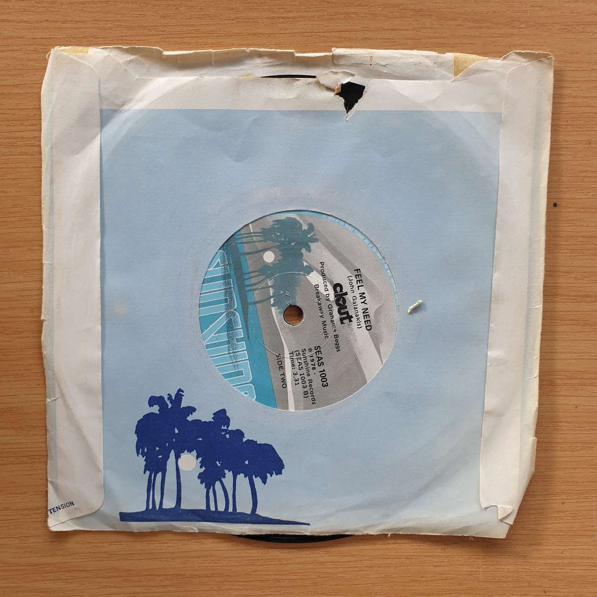 Clout  You've Got All Of Me | Vinyl 7" Single | (VG+)