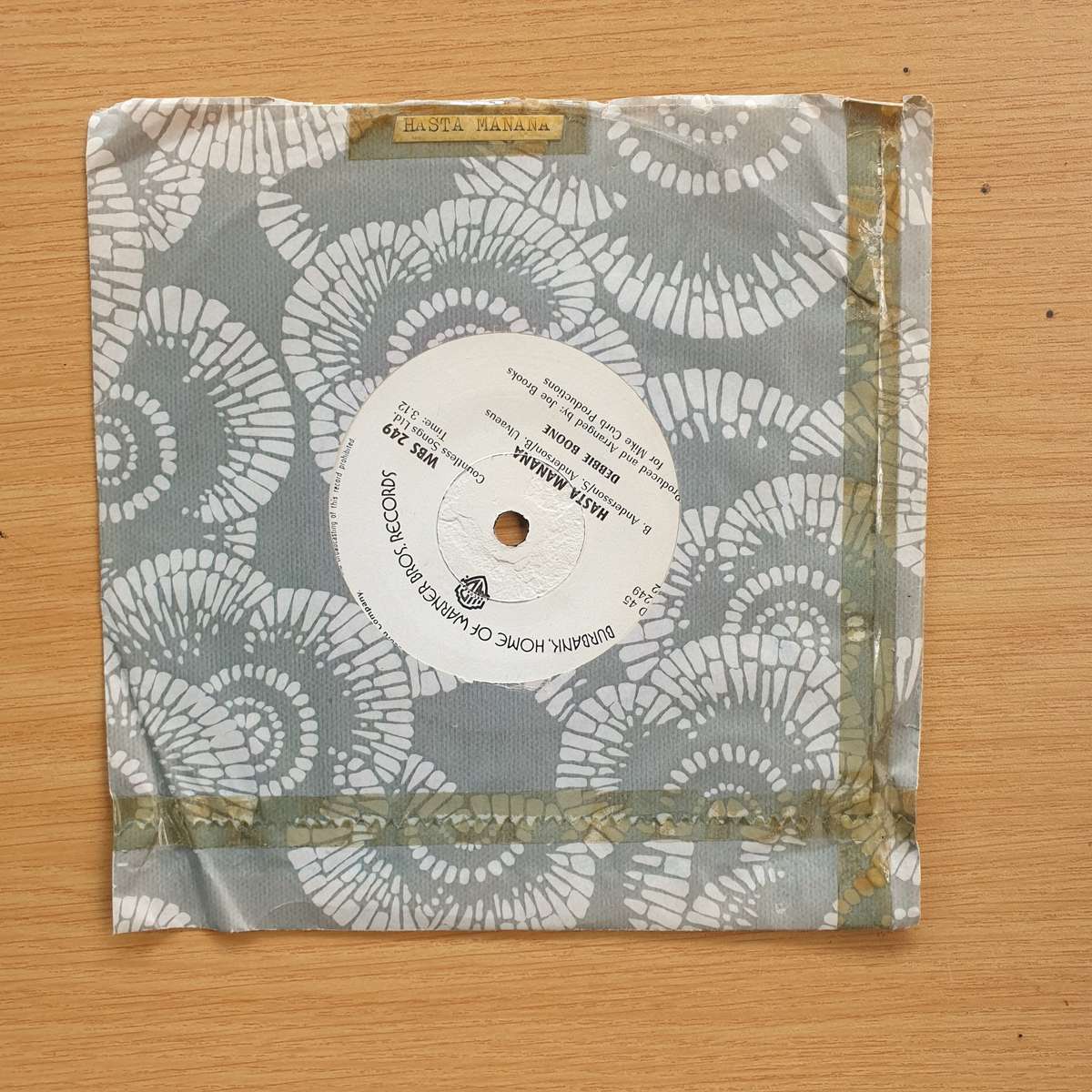 Debbie Boone  You Light Up My Life | Vinyl 7" Single | (VG+)