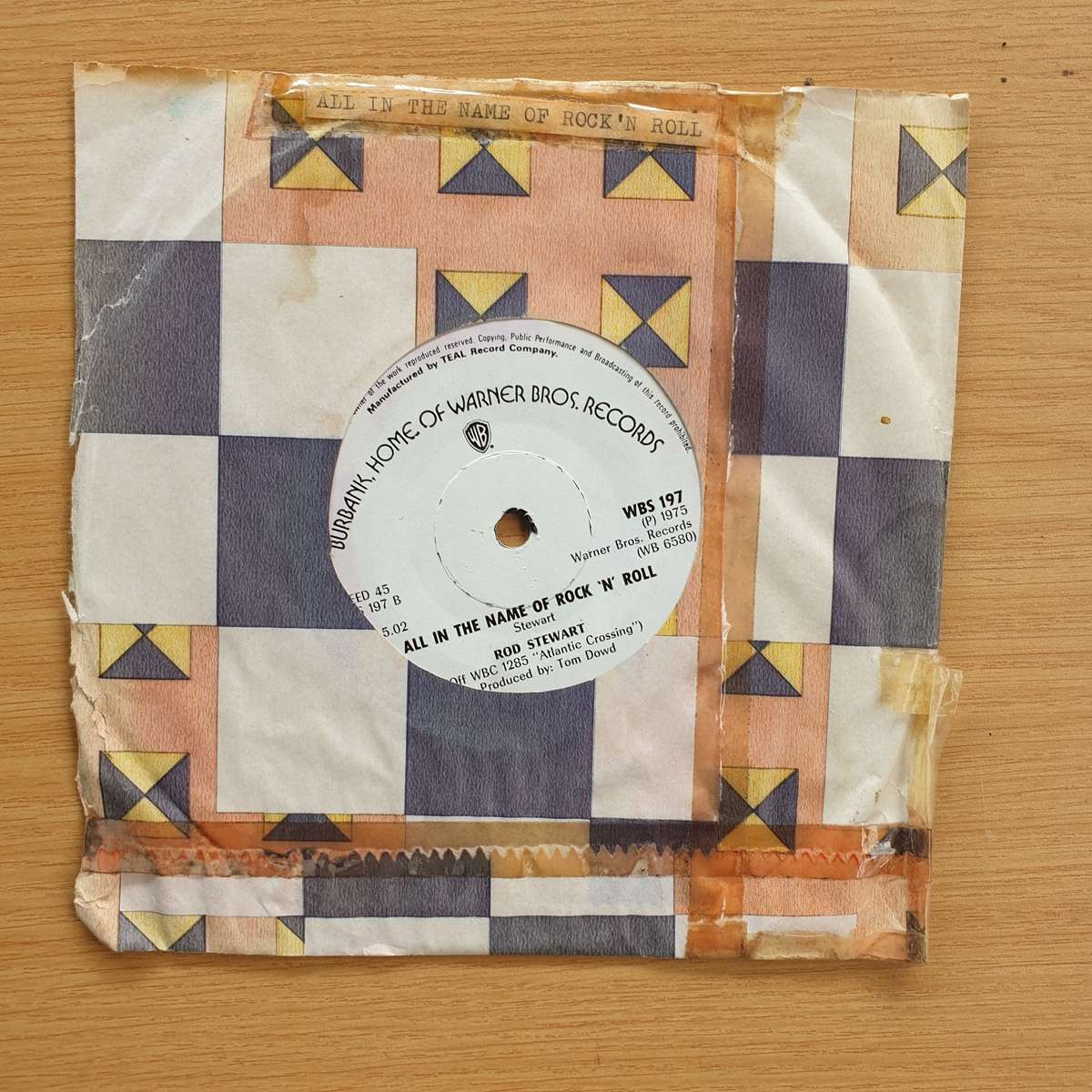 Rod Stewart  This Old Heart Of Mine | Vinyl 7" Single | (VG+)