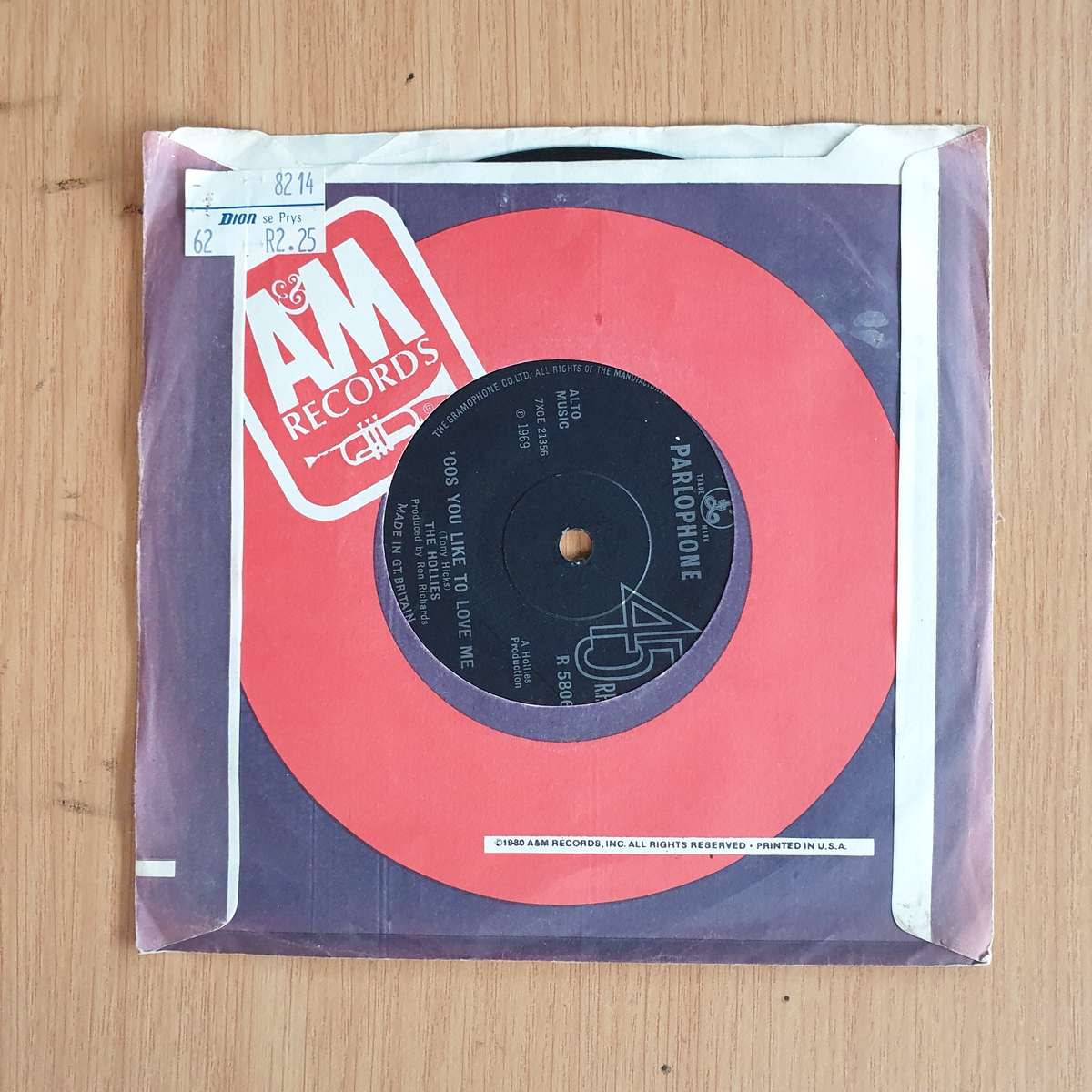 The Hollies  He Ain't Heavy .... He's My Brother | Vinyl 7" Single | (VG+)