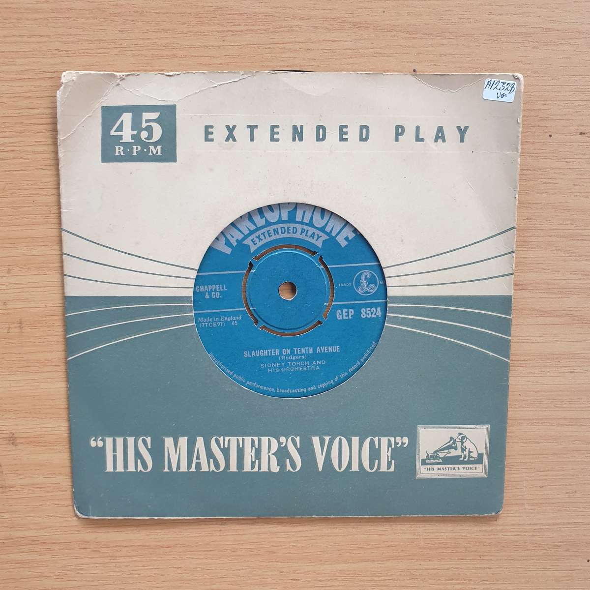 Sidney Torch And His Orchestra  Slaughter On Tenth Avenue / Mediterranean Concerto | Vinyl 7" ...