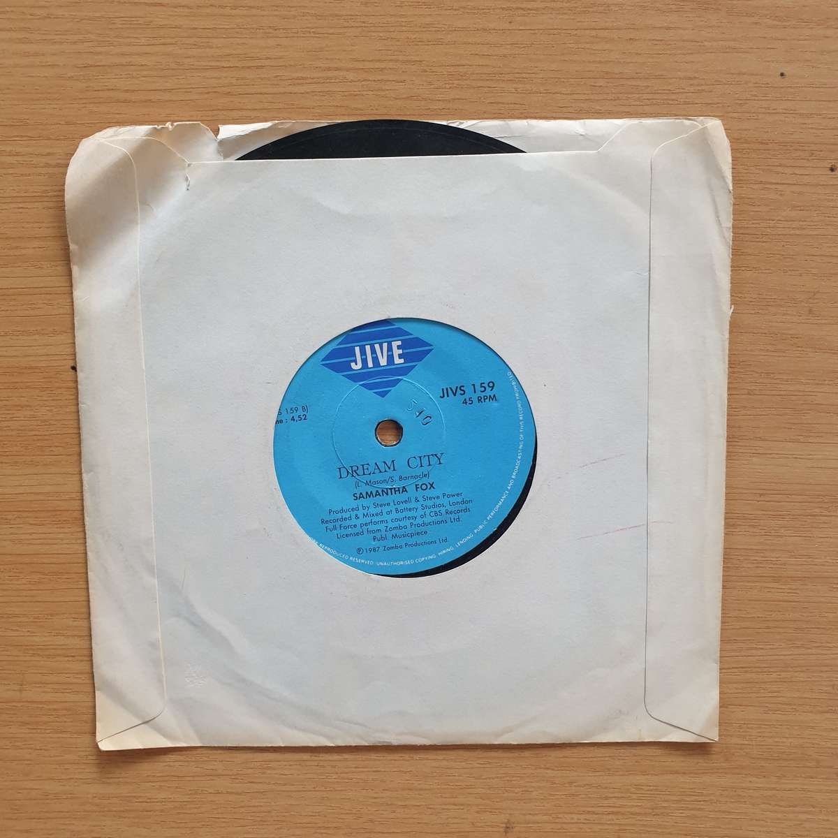 Samantha Fox  Naughty Girls (Need Love Too) | Vinyl 7" Single | (VG+)