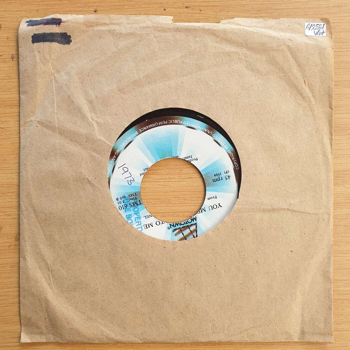 Lionel Richie  Hello / You Mean More To Me   | Vinyl 7" Single | (VG+)