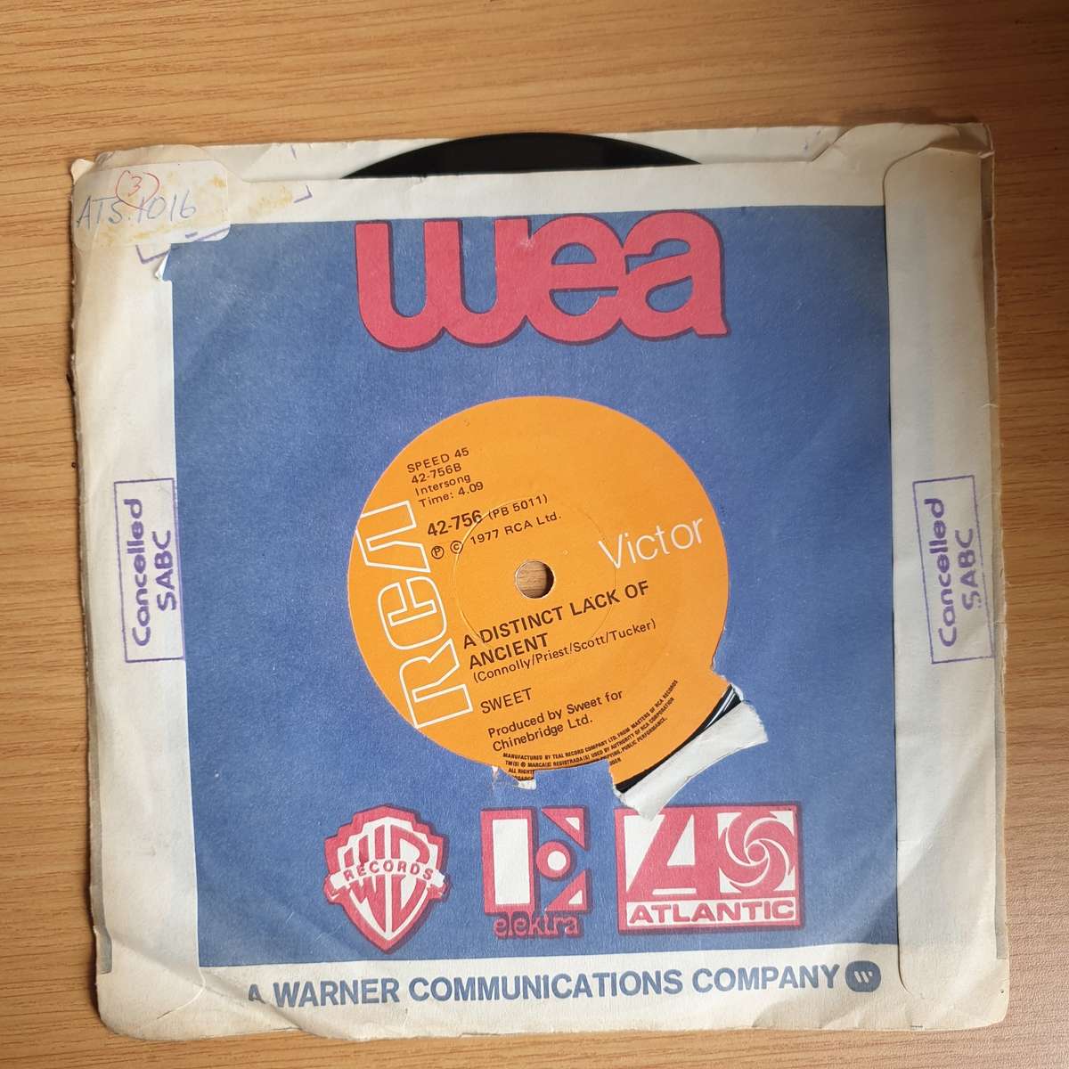 Sweet  Fever Of Love | Vinyl 7" Single | (VG+)