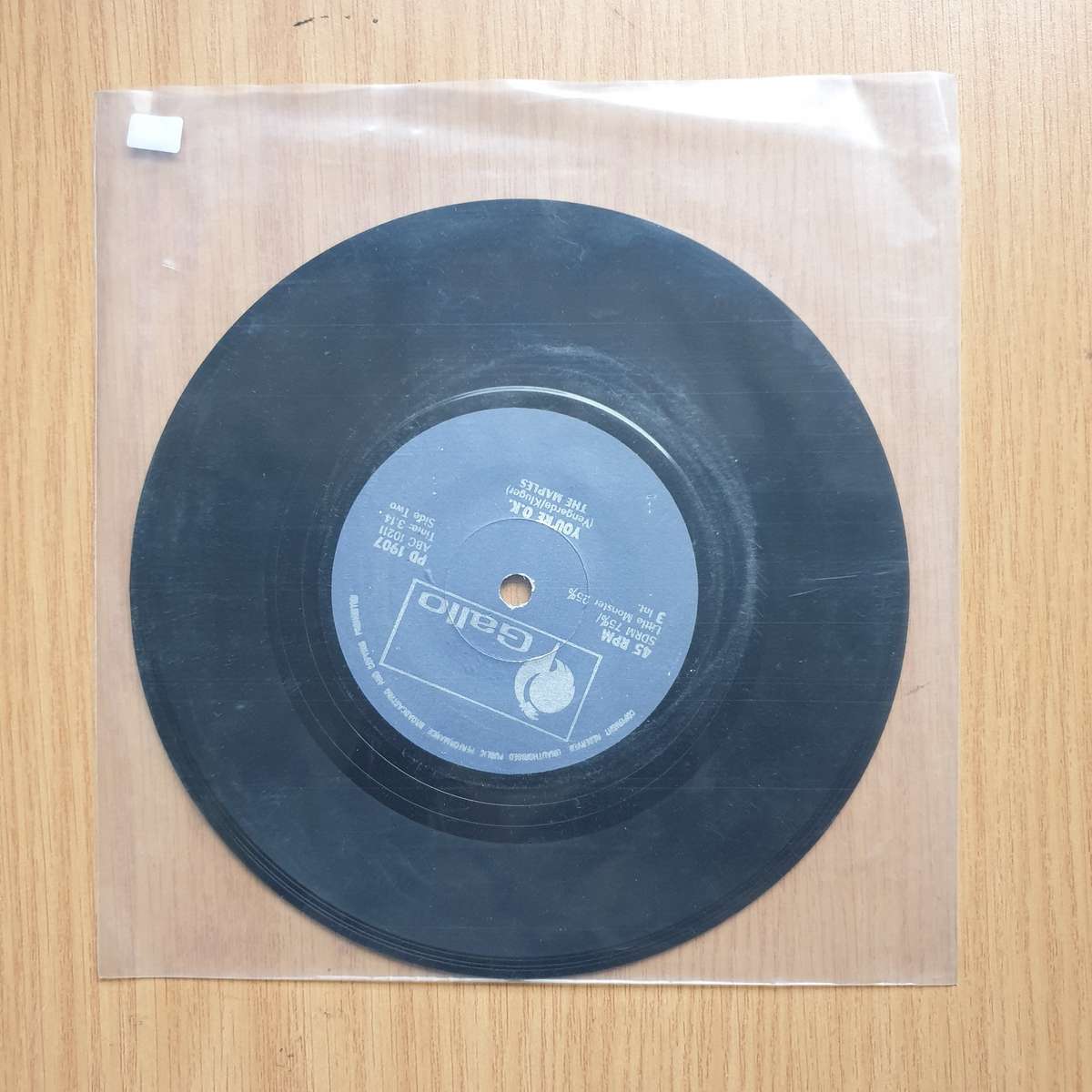 The Maples - D.I.S.C.O. / You're O.K. | Vinyl 7" Single | (VG-)