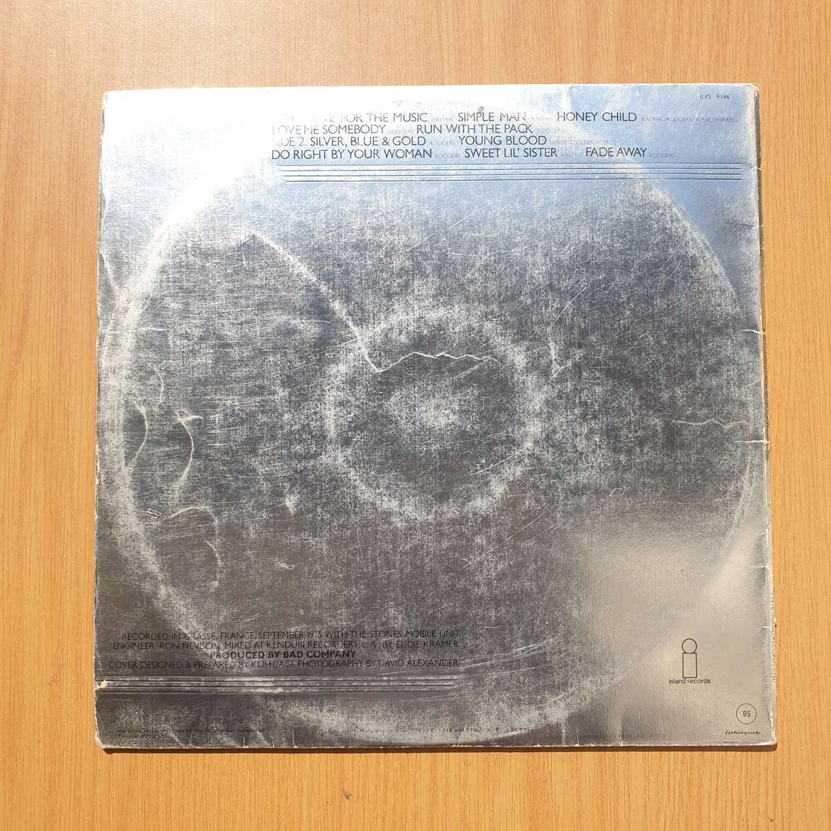 Bad Company - Run With The Pack | Vinyl LP Record | (VG)