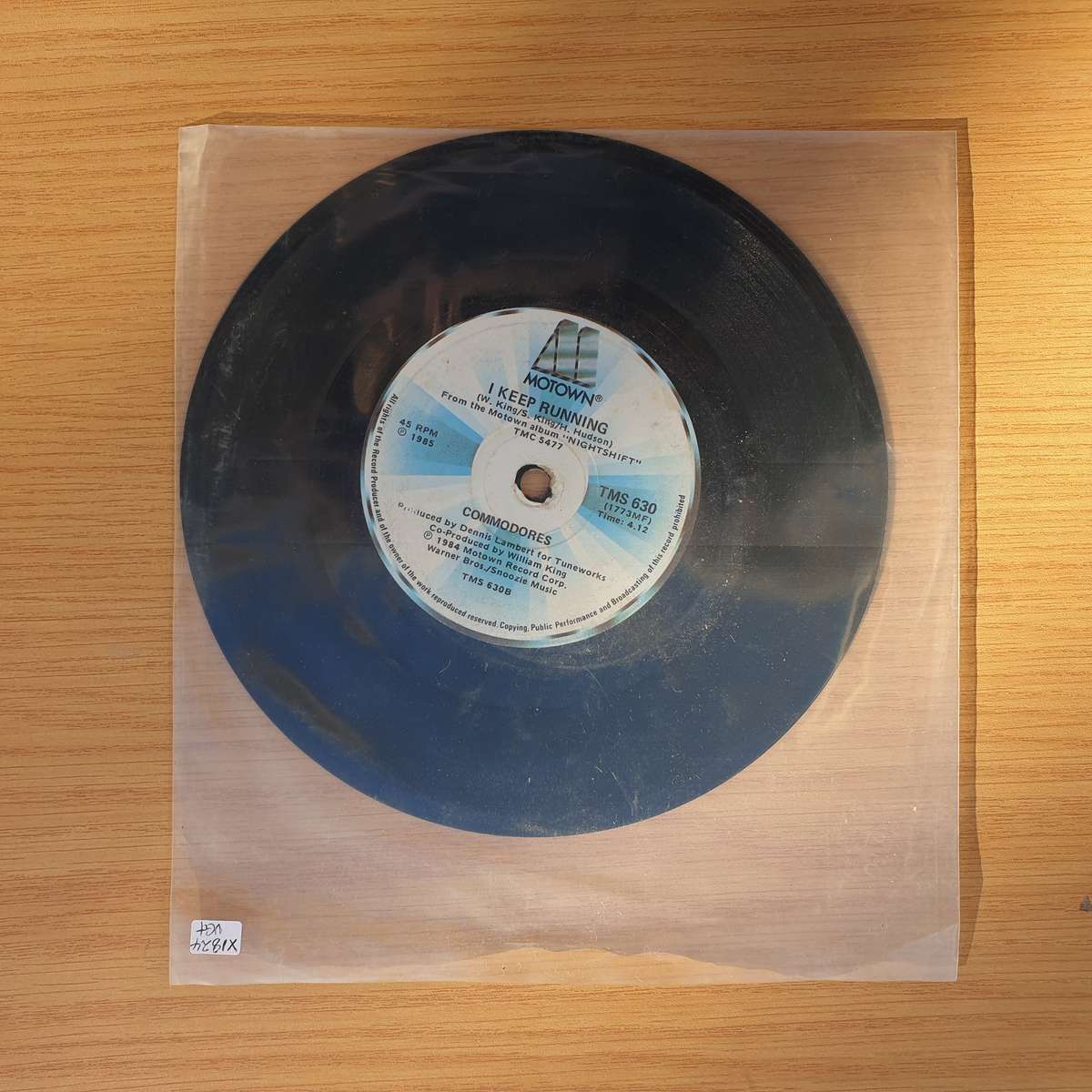 Commodores  Nightshift / I Keep Running | Vinyl 7" Single | (VG+)