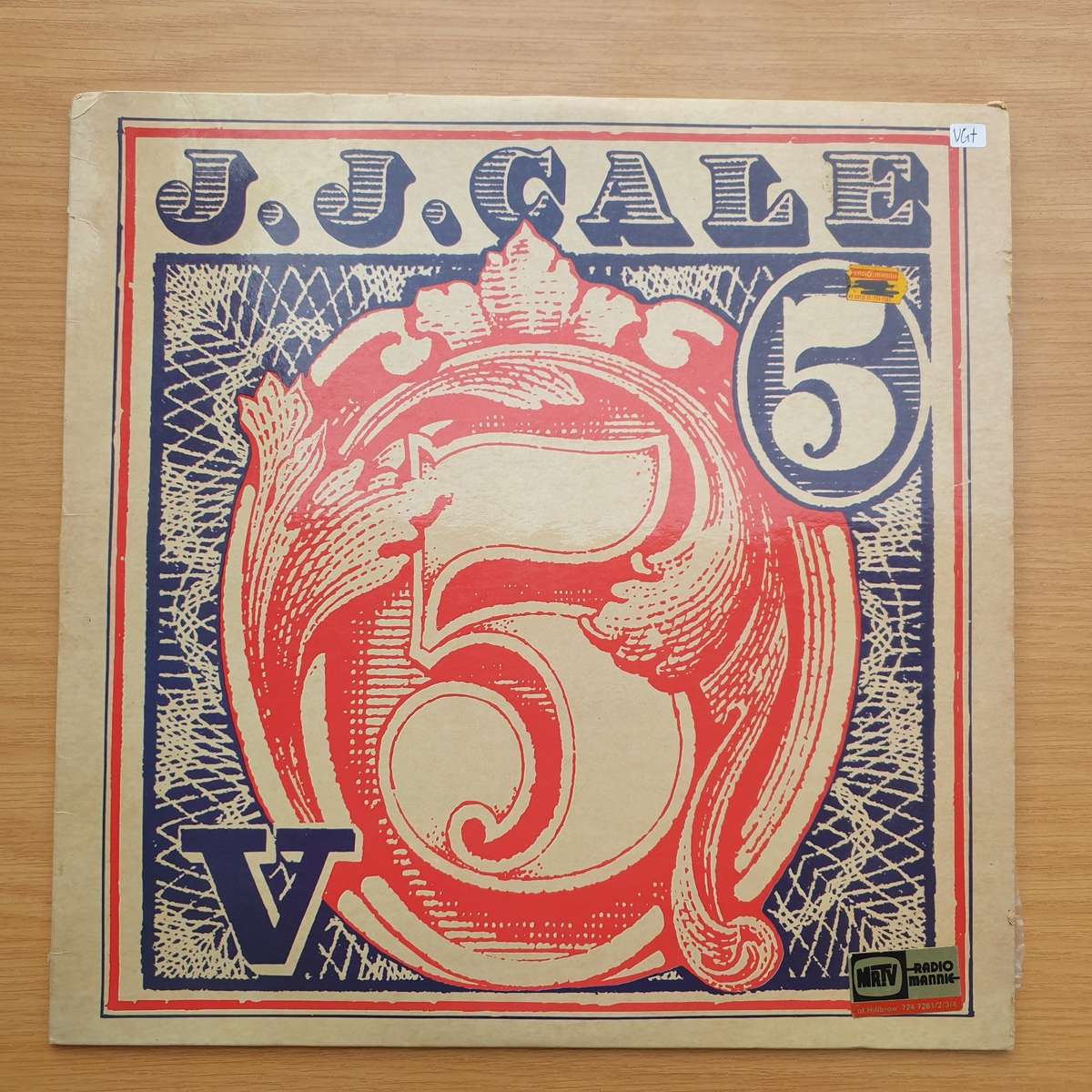 J.J. Cale  5 | Vinyl LP Record | (VG+)