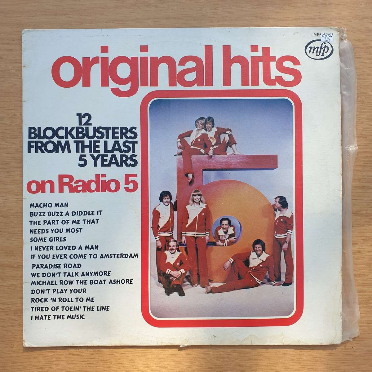 12 Blockbusters Hits - Radio 5  | Vinyl LP Record | (VG)