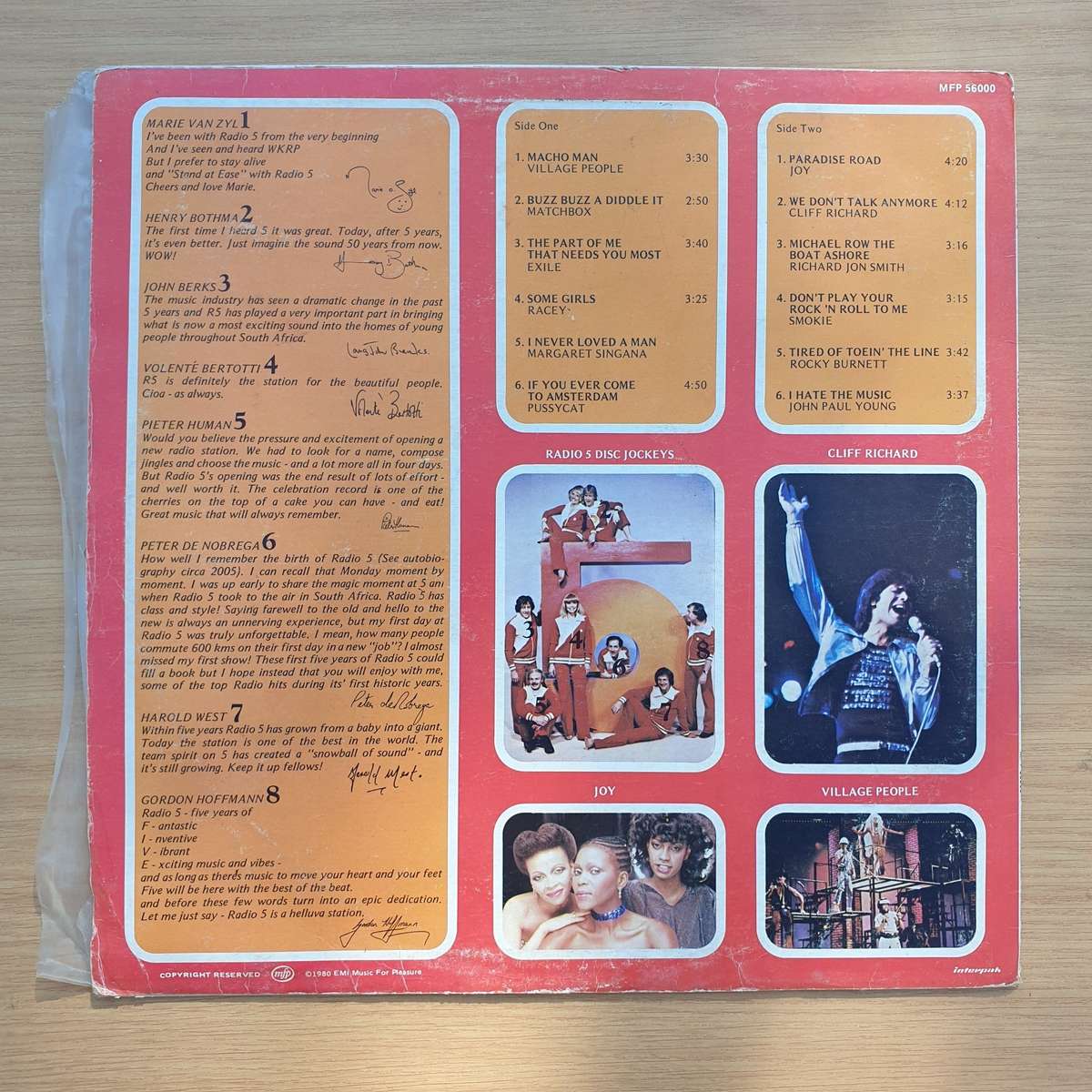 12 Blockbusters Hits - Radio 5  | Vinyl LP Record | (VG)
