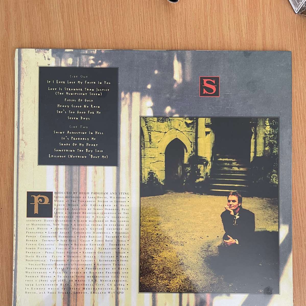 Sting  Ten Summoners Tales -  Vinyl LP Record - Sealed