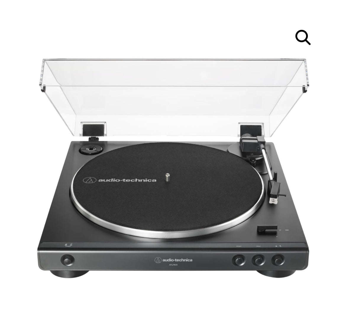 Audio Technica - LP60xBK- Fully Automatic Turntable - AT-LP60XBK (bobb)