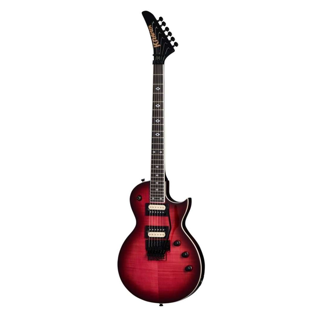 Kramer  Assault Figured  Magenta Electric Guitar (In Stock) bobb KASF-MGP
