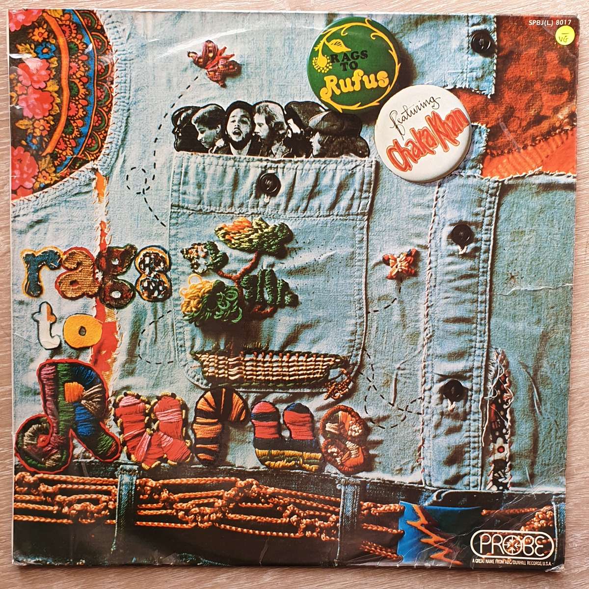 Rufus Featuring Chaka Khan  Rags To Rufus  - Vinyl LP Record - Opened  - Very-Good- Quality...