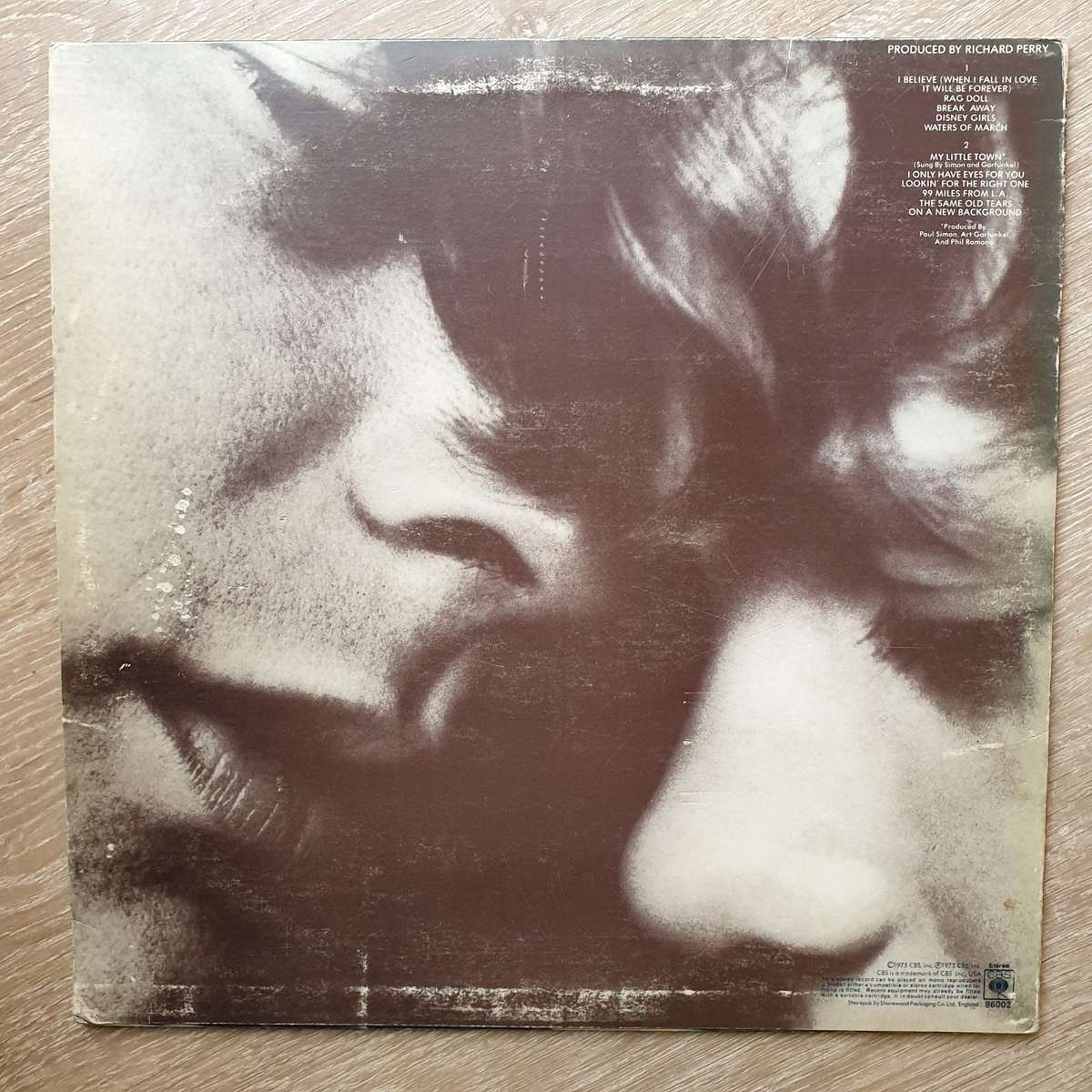 Art Garfunkel  Breakaway - Vinyl LP Record (VG+)