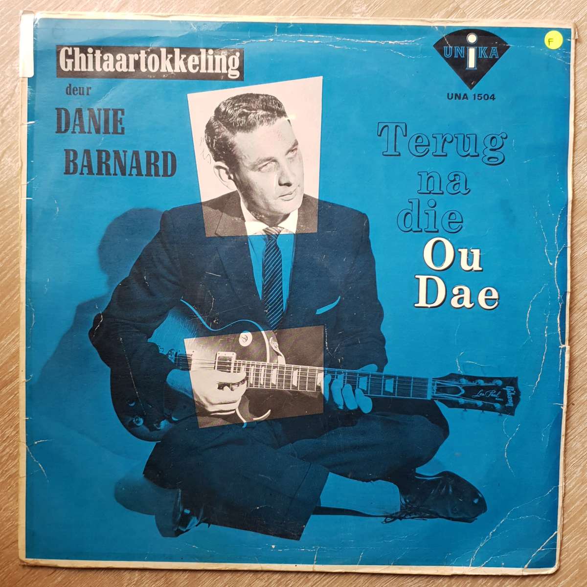 Danie Barnard - Terug na DIe Ou Dae - Ghitaartokkeling - Vinyl LP Record - Opened  - Fair Quality...